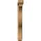 Ekena Millwork Funston Craftsman Rough Sawn Bracket w/ Offset Brace, Western Red Cedar, 6"W x 36"D x 48"H BKT0604X36X48FST04RWR - alternate 4